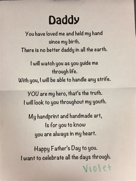 fresh dad poems  kids poems ideas