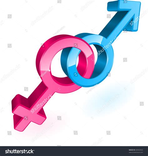 Icons Sex For Men And Women Vector 60942553 Shutterstock