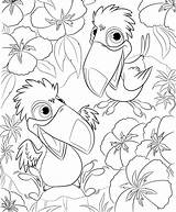 Coloring Pages Rio sketch template