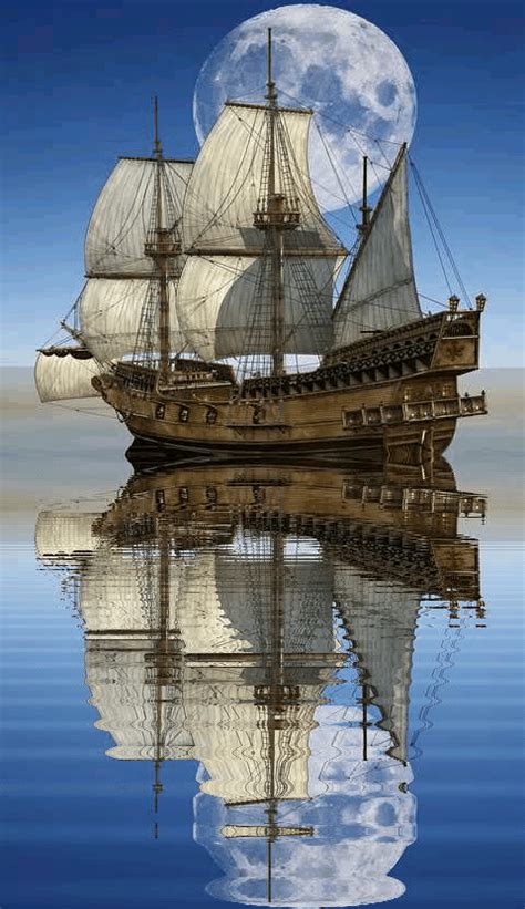 Animated Photo Sailing Ships Sailing Old Sailing Ships