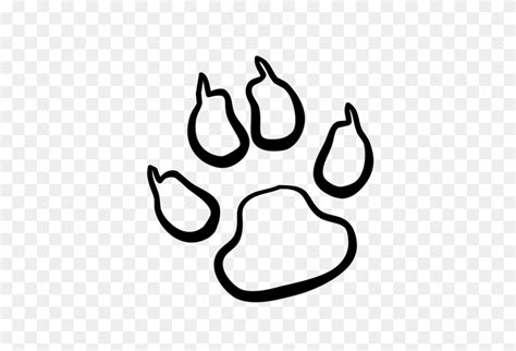 view paw print outline png kemprot blog