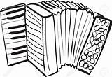 Accordion Drawing Sketch Doodle Vector Clipart Keyboard Clip Illustration Line Musical Millennium Falcon Getdrawings Clipartmag Music Eps sketch template