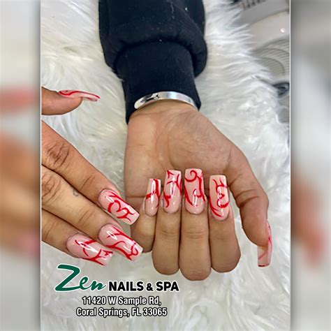 zen nails spa coral springs amy     love
