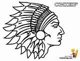 Coloring Pages Indian Cowboy Warrior Native American Printable Red Indians Chief Print Cherokee Colouring Drawing Kids India Woman Clipart Color sketch template