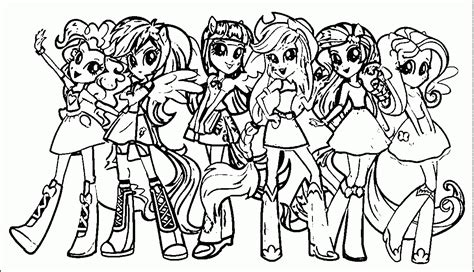 printable   pony coloring page coloring home