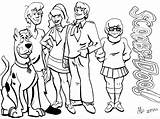 Scooby Doo Coloring Pages Justcolor Kids Source sketch template