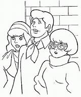 Doo Scooby Coloriage Velma Coloringhome sketch template