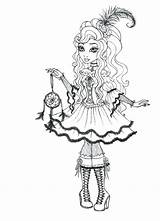 Pages Coloring Ever After High Slipper Glass Briar Beauty Cinderella Cerise Hood Getcolorings Getdrawings Colorings sketch template