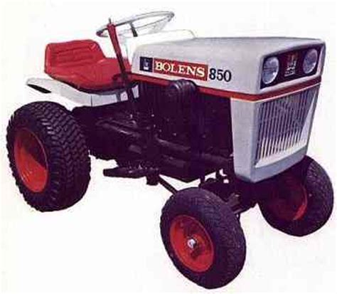 bolens  tractor manuals service parts owners