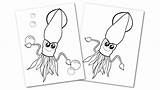 Squid Printable Simplemomproject sketch template