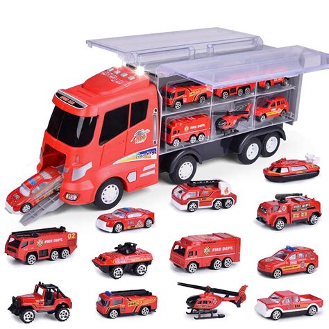 buy fun  toys    die cast fire truck toys  transport