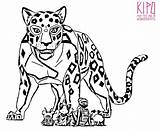 Kipo Wonderbeasts Age Coloring Pages Jaguar sketch template
