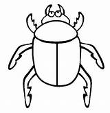 Colorear Escarabajos Besouro Insect Escarabajo Desenho Insects Biedronki Inseto Kolorowanki Tudodesenhos Dzieci Kolorowanka Menta Educación Clipartmag sketch template