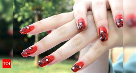 Try These Funky Nail Art Ideas Times Of India