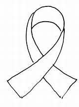 Ribbon Cancer Breast Coloring Designs Cliparts Pages Awareness Glass Clipart Computer Use sketch template