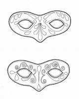 Mask Gras Mardi Coloring Pages Masks Kids Masquerade African Couple Printable Wear Color Cartoon Template Cliparts Clipart Print Getcolorings Drawing sketch template