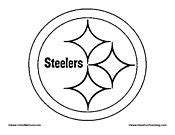 coloring pages pittsburgh steelers coloring pages football