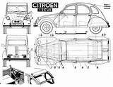 Citroën 2cv Citroen Kleurplaat sketch template