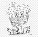 Dollhouse sketch template