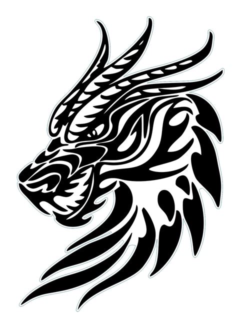 printable dragon stencil