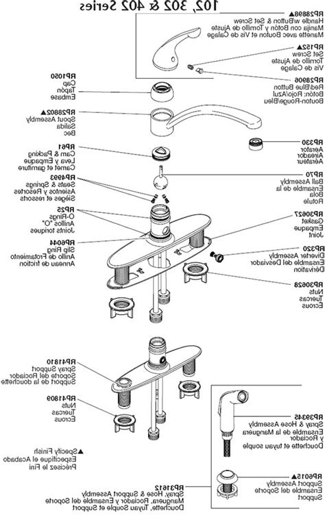 identify  replace fisher faucet parts complete diagram guide