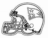 Coloring Patriots Logo Pages England Getdrawings Football sketch template