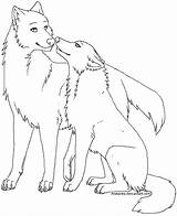 Wolf Couple Lineart Coloring Pages Anime Drawings Couples Cut Cute Girl Line Deviantart Uploaded User sketch template