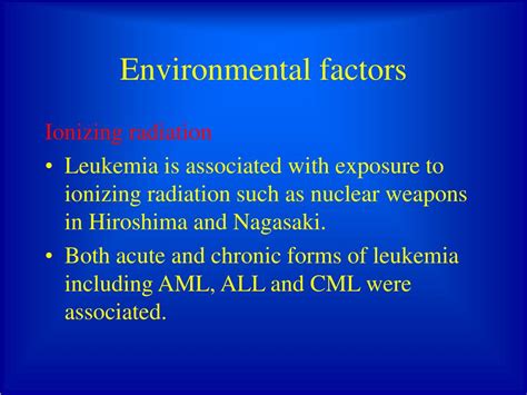 ppt introduction to leukemia powerpoint presentation free download