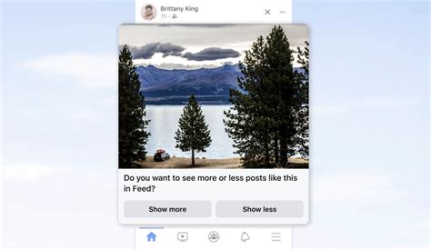 nuevas formas de personalizar tu feed de facebook acerca de meta