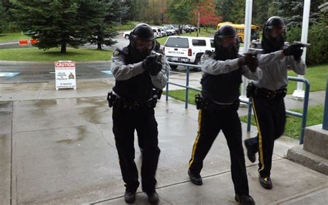 whistler rcmp does hostage scenario training at local secondary school