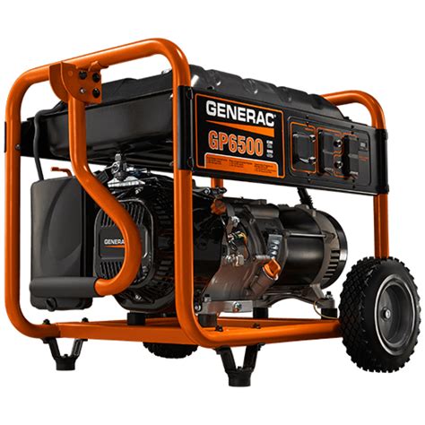 Generac Gp Series 6500 Portable Generator 5940 Safford Equipment Company