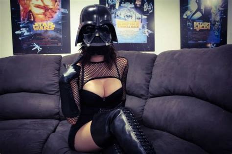 Very Hot Darth Vader Cosplay Costume 9 Pics