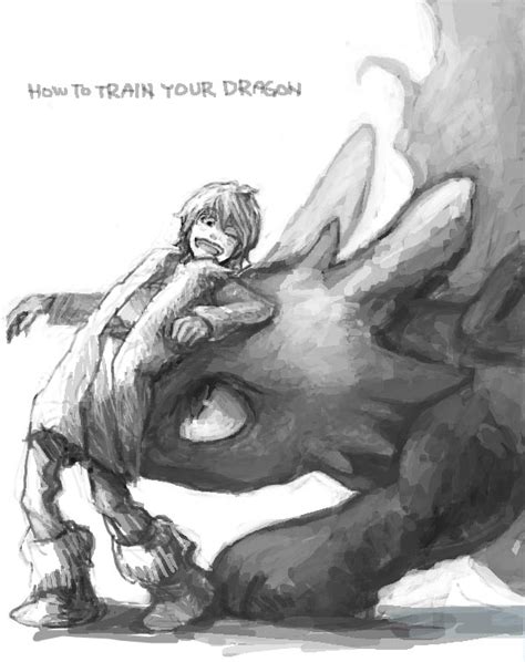 Hiccup And Toothless By Sumi0060 On Deviantart