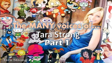 The Many Voices Of Tara Strong Part 1 Youtube