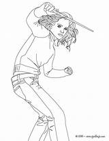 Coloring Pages Emma Watson Hermione Harry Colorear Para Dibujo Getdrawings sketch template