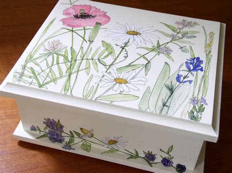 painted furniture studio painted wooden storage boxes  decorative