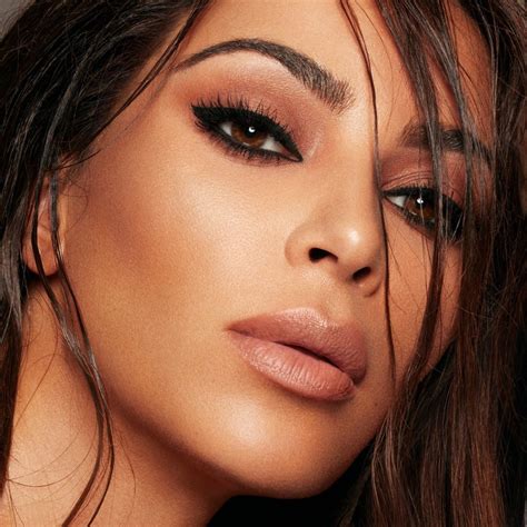 kim kardashian west goes glam for kkw beauty x mario campaign