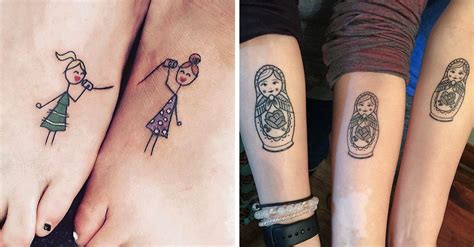 los mejores tatuajes para amigas tattoo tatuajes y