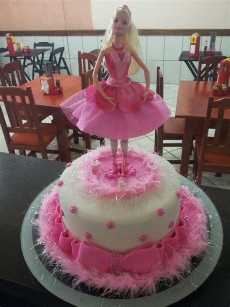bolo boneca barbie bailarina barbie cake doll cake