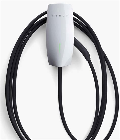 tesla wall connector   foot cable