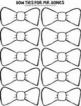 Bows Bowties Bowtie Kite Paper Thecraftingchicks Blippi Inventive Wiggles sketch template