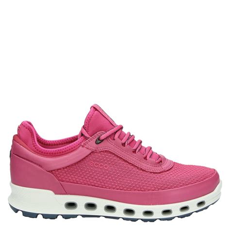 ecco cool  dames lage sneakers roze