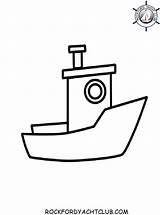 Coloring Pages Tugboat Template Theodore Printable Book Getcolorings Color Please sketch template