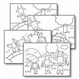 Billy Goats Three Gruff Coloring Pages Printable Getcolorings Gr Getdrawings sketch template