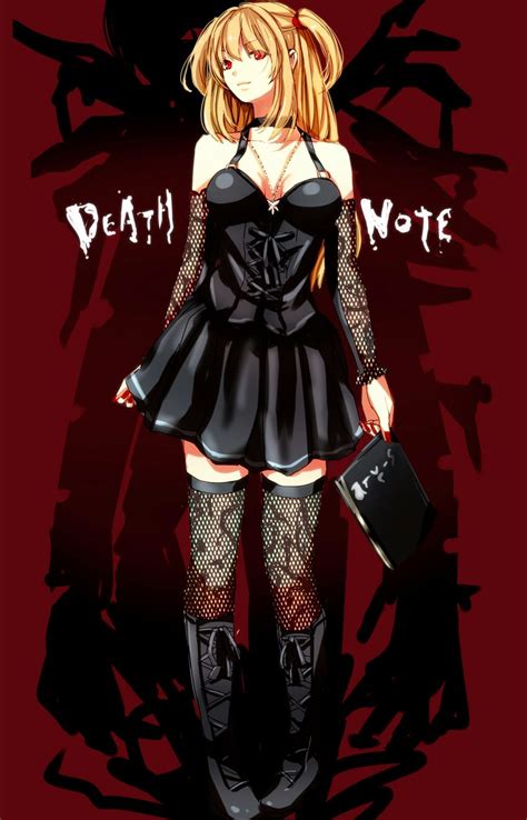 misa amane not my favourite character but the art of this pic is great far more atractive