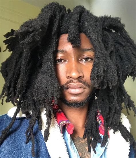 dreads   thick freeform natural dreads dread hairstyles