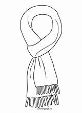 Coloring Winter Scarf Clipart Bandana Kids Pages Coloringpage Eu Template Sheets Clothes Crafts Christmas Men Sketch Templates Diy Webstockreview sketch template