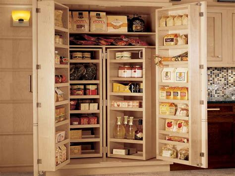 pantry storage cabinets  doors home furniture design