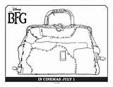 Bfg Coloring Pages Colouring Disneys Sheets Kids Bag Movie Thebfg Comments Leave sketch template
