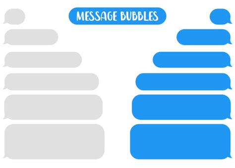 Best Text Message Bubble Illustrations Royalty Free Vector Graphics